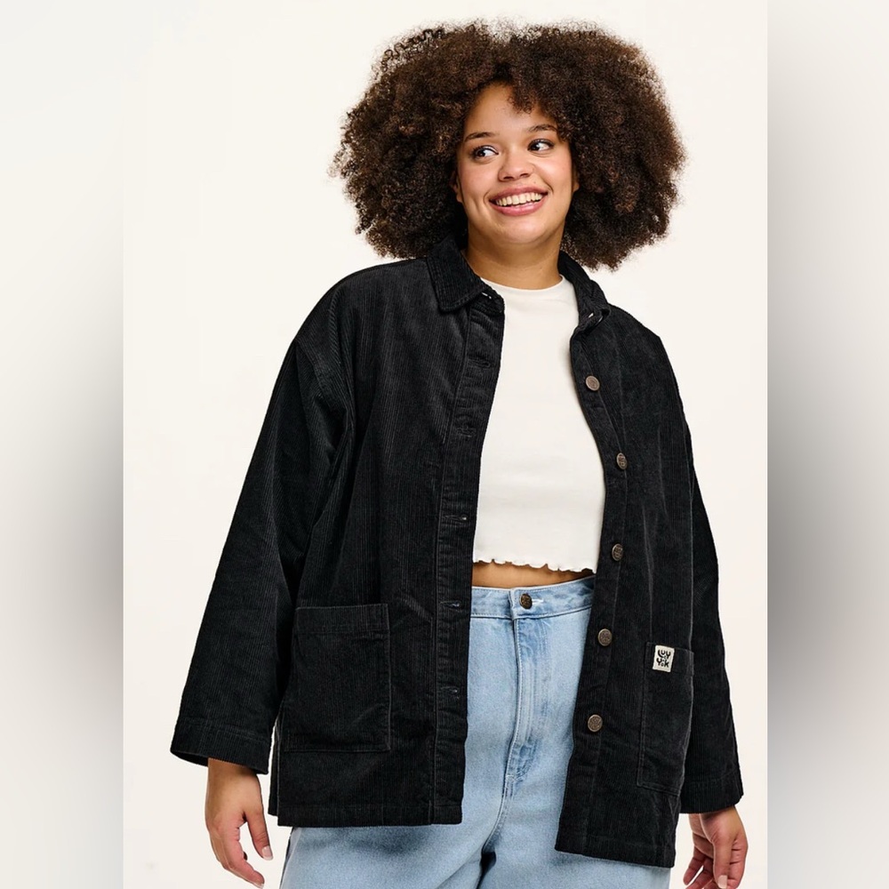 NWT Lucy & Yak Olly Corduroy Jacket in Black